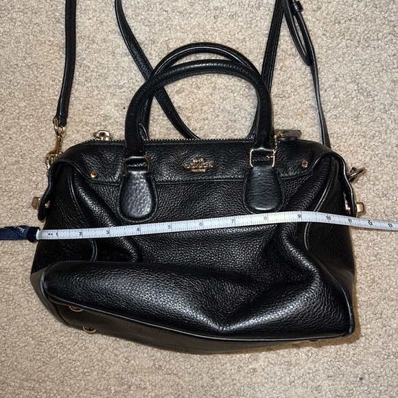 Coach Bags Coach Authentic Black Leather Crossbody Purse Poshmark